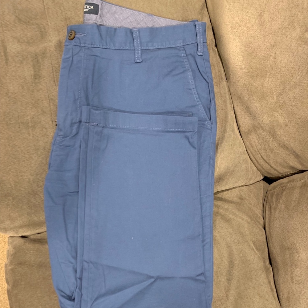 Nautica Flex slim fit pants 38x32 LIKE NEW!